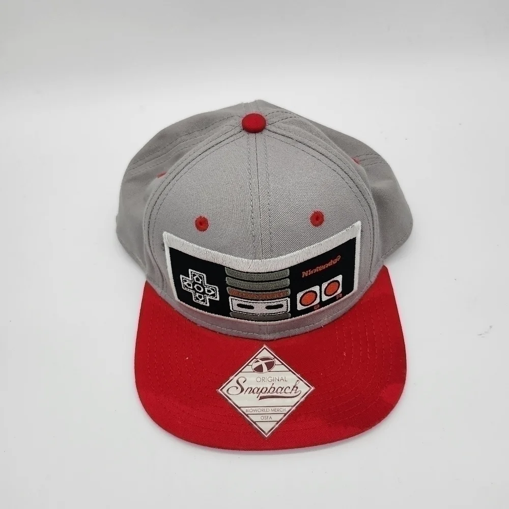 Bioworld Merch Nintendo Snapback Hat